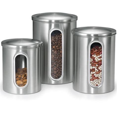 decorative stainless steel box|stainless steel canister clearance.